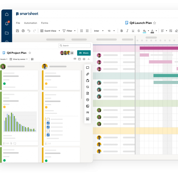 Smartsheet – プロジェクト管理ツール